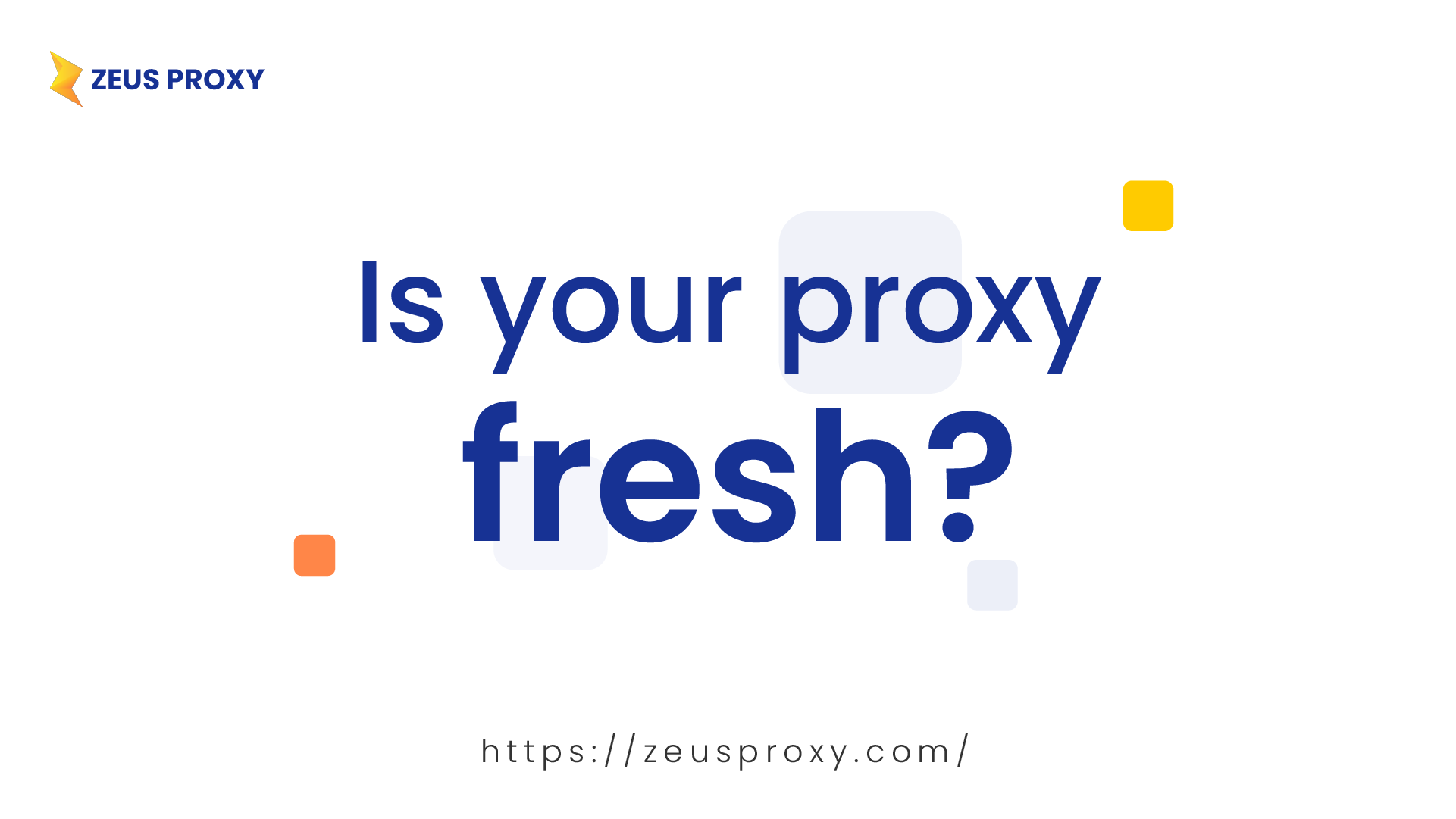 How fresh is your proxy?