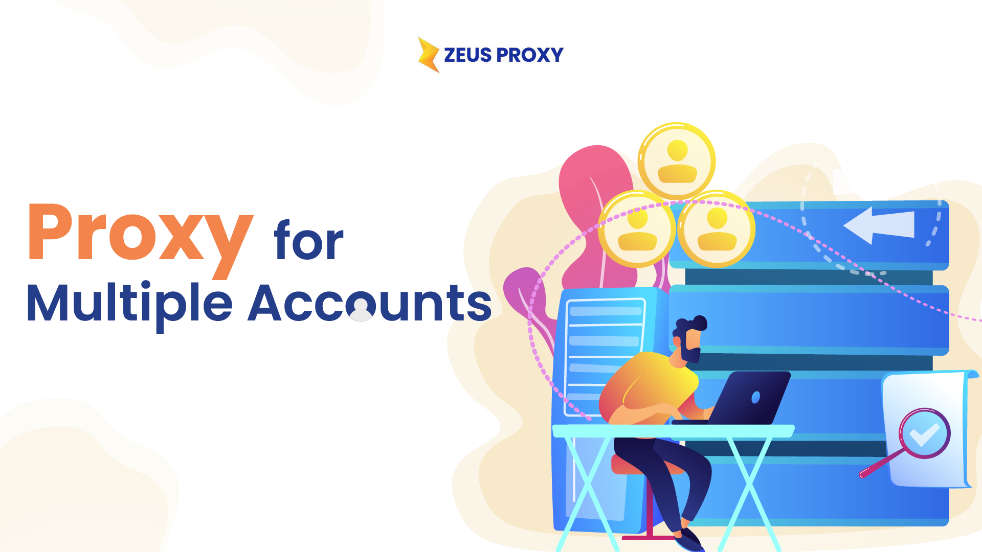 What type of proxy should you use to create multiple accounts?
